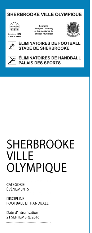SHERBROOKE - VILLE OLYMPIQUE